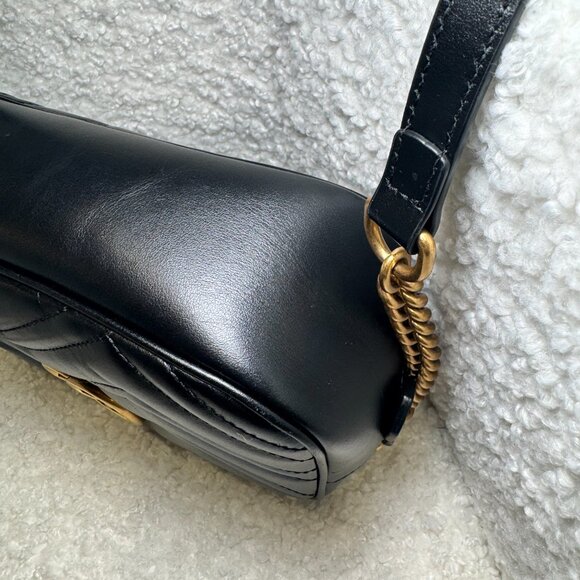 Women's Gucci GG Marmont Small Camera Bag - Picture 5 of 11
